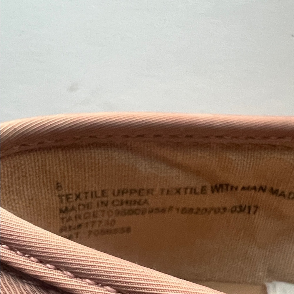Mossimo Supply Co. Light Pink Quilted Slip-On Sneakers - Picture 9 of 15
